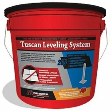 PEARL Tuscan Leveling System Bucket of 200 Straps TLSSTRAP200